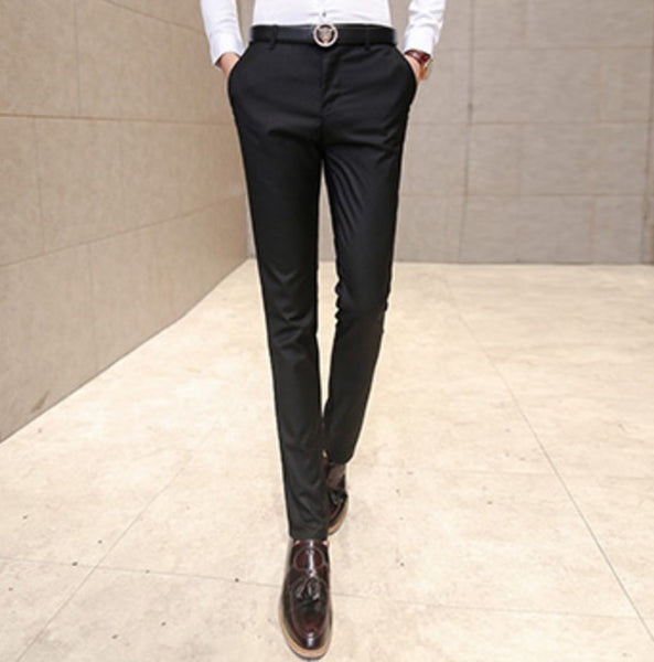 Slim Fit Casual Suit Pants