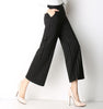 High Waist Elastic Business Pants