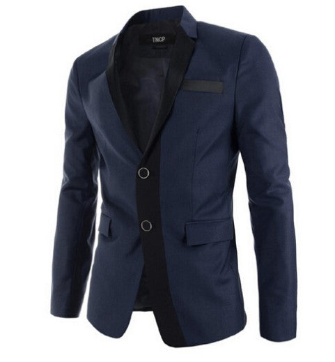 Slim Fitness Pure Color Business Blazer