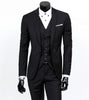 Slim Fit Business a Three-Piece Suit