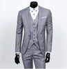 Slim Fit Business a Three-Piece Suit