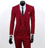 Slim Fit Business a Three-Piece Suit