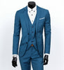 Slim Fit Business a Three-Piece Suit