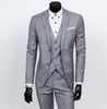 Slim Fit Business a Three-Piece Suit